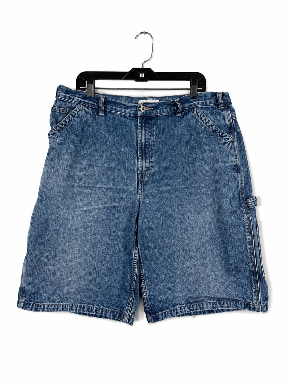 Canyon River Blues Baggy Denim Shorts Jorts Size 38 Wide Leg Slouchy Casual Edgy